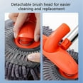 thumbnail image 5 of Extended Reach Car Wash Brush With Soft Microfiber Head For Safe Scrubbing And Drying Vehicle Efficiently, 5 of 7