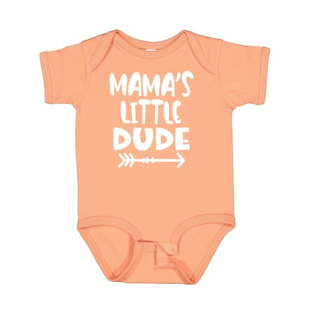

Inktastic Mama s Little Dude with Arrow Gift Baby Boy Bodysuit