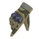 thumbnail image 2 of Un par de guantes militares de combate táctico para hombres, guantes deportivos de verano, protección anticortes para motocross (verde militar M), 2 of 5