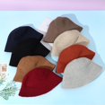 thumbnail image 6 of Winter Casual Foldable Fisherman Cap Bucket Hat Sun Cap Panama Hat BLACK, 6 of 8