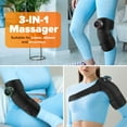 thumbnail image 4 of Heated Knee Massager with Vibration, Cordless Heating Knee Brace Wrap, Shoulder Heating Pads for Knee Elbow Brace, 5 Heating Levels, 5 Massage Modes, Knee Warmers for Men and Women, 4 of 11