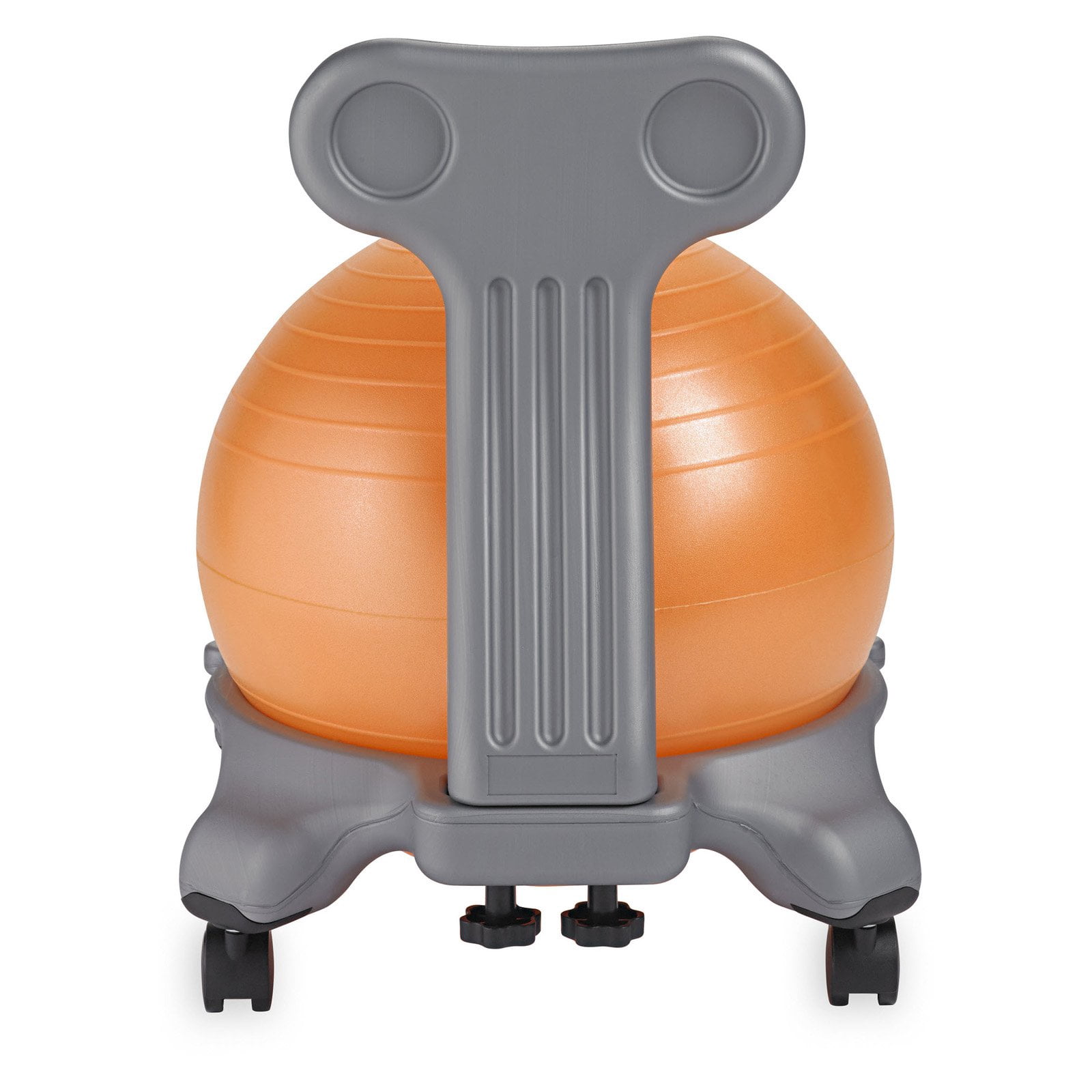 Gaiam Kids Balance Ball Chair, Purple/Pink