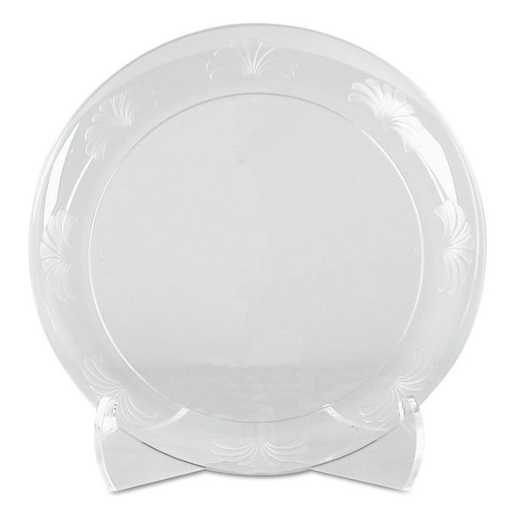 WNA Designerware 6" Clear Plastic Plates, 180 count