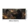 thumbnail image 2 of Hml Halloween Decoration Unleash The Halloween With Our Garage Banner: Instantly Your Game, 2 of 5