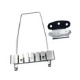 thumbnail image 4 of HILABEE Guitar Tailpiece Bridge Metal 10mm Spacing Parts String Tailpiece Pull Board Silver, 4 of 6