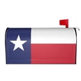 thumbnail image 2 of PHELIKA Texas State Flag Magnetic Mailbox Covers Standard Size 21"H x 18"W, 2 of 8
