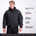 thumbnail image 3 of RefrigiWear ChillBreaker Jacket - Insulated Work Coat, Water-Repellent, Windproof, Lightweight, Durable Cold-Weather Gear, 3 of 6