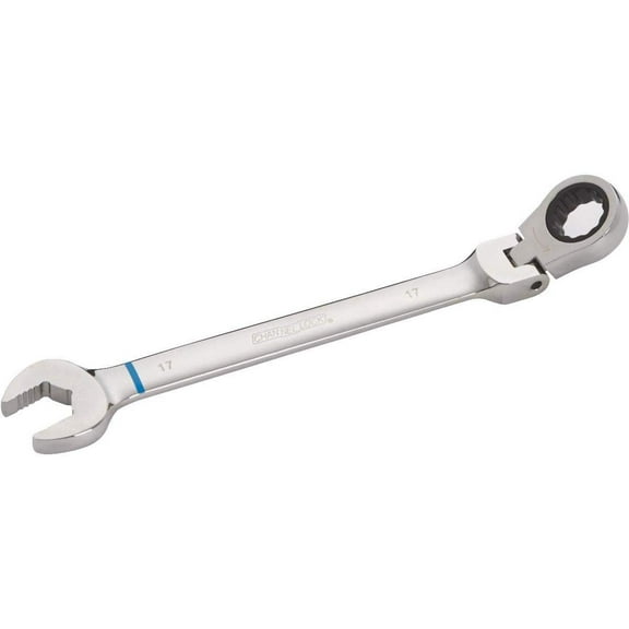Channellock Products Metric 17 mm 12-Point Ratcheting Flex-Head Wrench