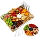 thumbnail image 1 of Juego de Cuchillos y Tabla de Queso Hecef de Bambú 17 Pulgadas 13 Piezas, 1 of 9