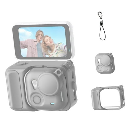 AOOOWER Flexible Silicone Case Housing For Small Action Camera Lightweight Easy To Carry