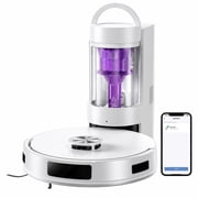 GOOVI Robot Vacuum and Mop Combo with Bagless Self Emptying Station, 18000Pa Suction LiDAR Navigation Robotic Cleaner, Perfet for Pet Hair, Carpet & Hard Floor