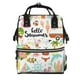 thumbnail image 1 of Disketp Hello Summer Mochila de Pañales de Gran Capacidad con Múltiples Bolsillos, Mochila de Viaje Multifuncional para Bebé, Unisex, Moderna y Resistente, 1 of 6
