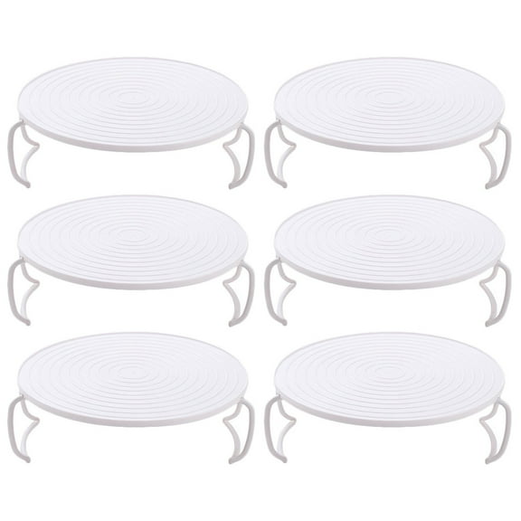 GOOHOCHY 2 Count Microwave Riser Stacker Layered Shelf Oven Accessory