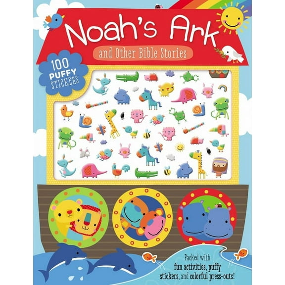 Noah's Ark and Other Bible Stories: 100 Puffy Stickers, (Paperback)