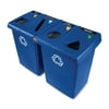 Rubbermaid Glutton High Capacity Recycling Station