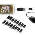 thumbnail image 4 of Multipropósito Usb2.0 Adaptador Convertidor Usb Macho A Hembra Micro Usb 16Pcs Scienceny EL008930-00, 4 of 6