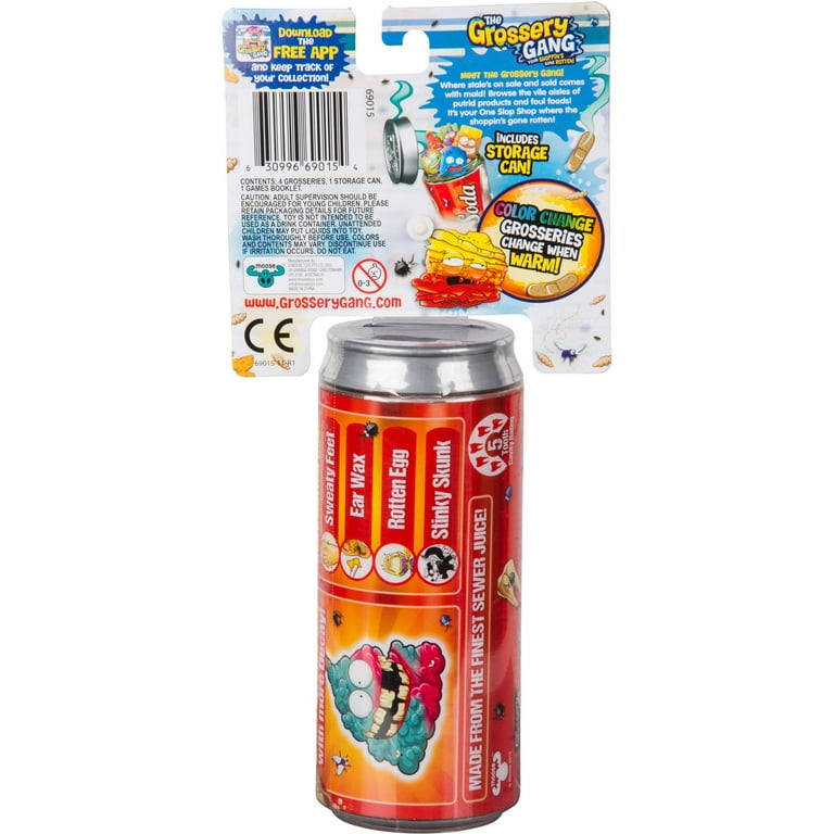 The Grossery Gang S2 Rotten Soda 4pk Regular Pack Walmart