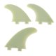 thumbnail image 1 of Aleta de cola de tabla de surf, 3 piezas Aleta de cola de tabla de surf Juego de aletas de tabla de surf Aletas para cola de tabla de surf construida para profesionales, 1 of 8