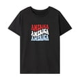 thumbnail image 1 of Camiseta para mujer, disfraz de verano, camiseta de cuello redondo para acampar, regalo para mujer L, 1 of 7