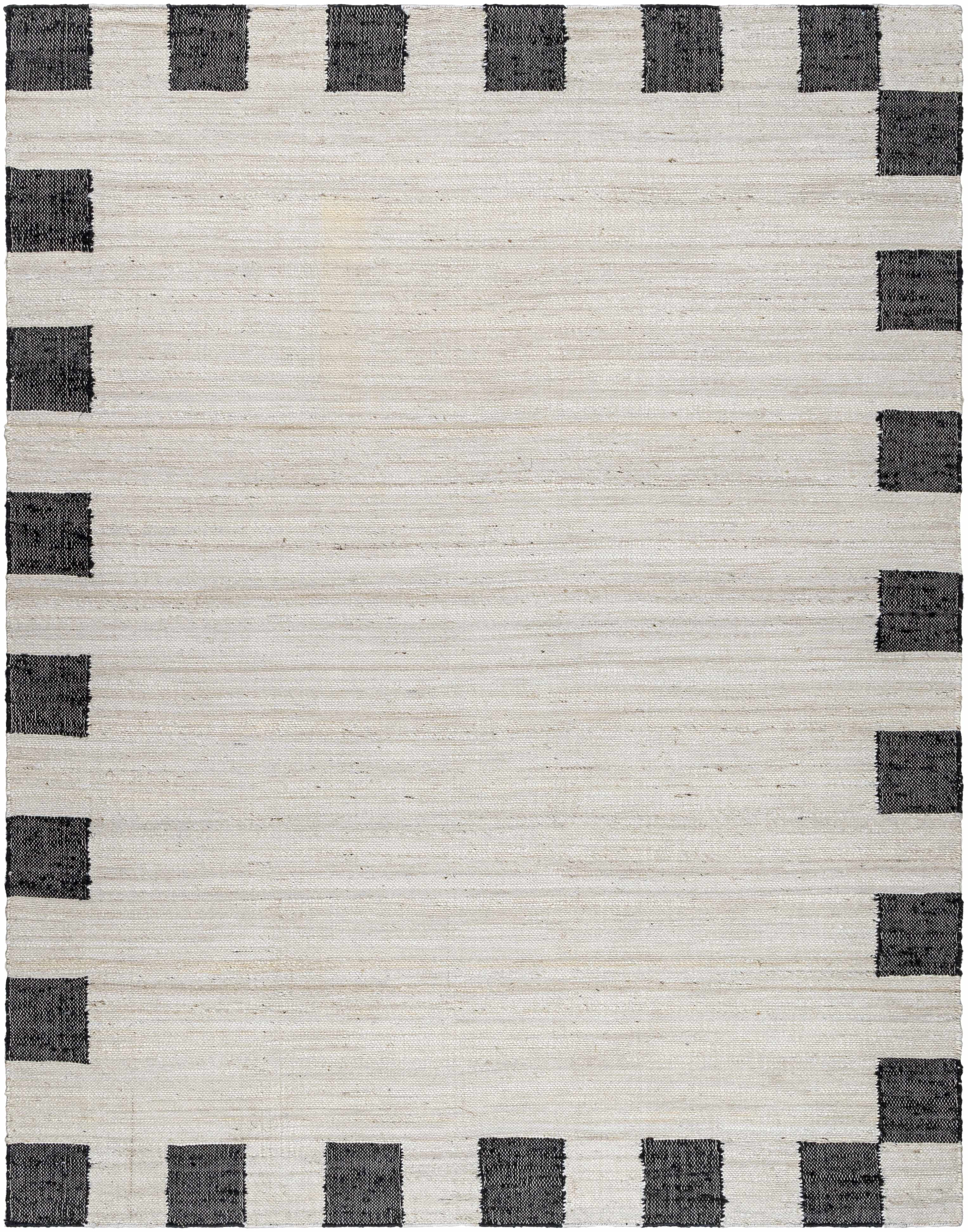 Hauteloom Rocio Jute Living Room, Bedroom Area Rug - Farmhouse - 5' x 7'6"