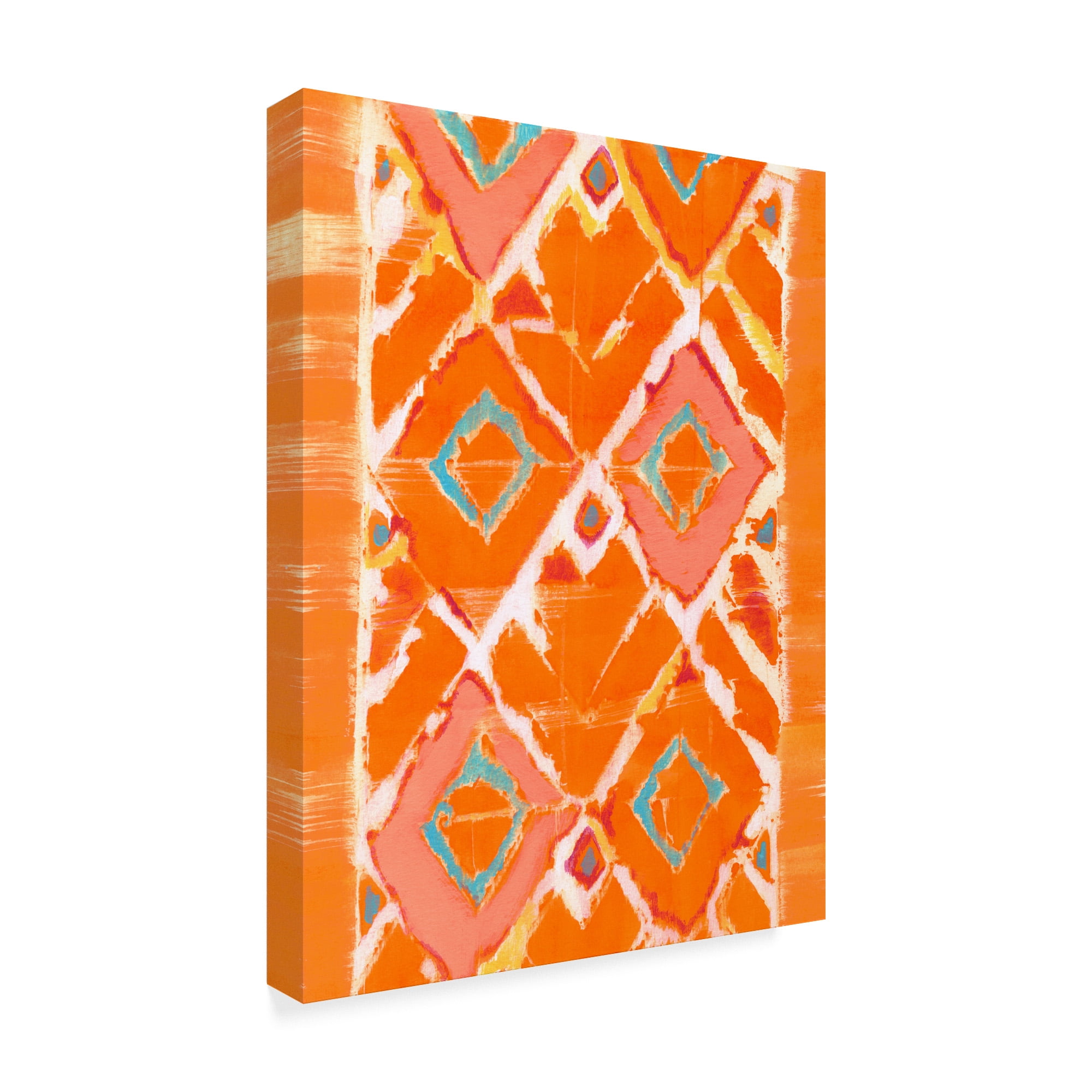 Trademark Fine Art 'Orange Tribal II' Canvas Art by Jodi Fuchs