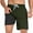 Green, variant on VOROFY Mens Swim Trunks with Compression Liner 7 inch Inseam Mens Bathing Suit Swimming Shorts for Men Gradient Black Purple Small
