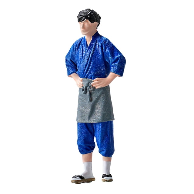 Figura de Chef a Escala 1/64, Modelo de Mesa de Arena, Decoración de Paisaje, Accesorio Fotográfico