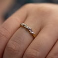 thumbnail image 6 of 10K Yellow Gold Diamond Band Ring, 6 of 7
