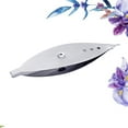 thumbnail image 3 of CIMAXIC Knitting Tool Bobbin Shuttle Tool Sewing Accessories Bottom Wire Core Shuttle Metal Long Bobbin (Silver),2.85"X0.87"X0.35", 3 of 4