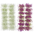 thumbnail image 1 of Miangastore Fake Tuft Scene Decor Resin Purple For Soldier Scene 2Pcs, 1 of 8