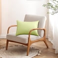 thumbnail image 6 of Beautynvta Outdoor Waterproof Pillow Cover, Solid Color Rectangle Pillowcase, Garden Farmhouse Cushion Case for Spring Summer Patio Balcony Couch Sofa Decor, 12x20 Inch, 6 of 9