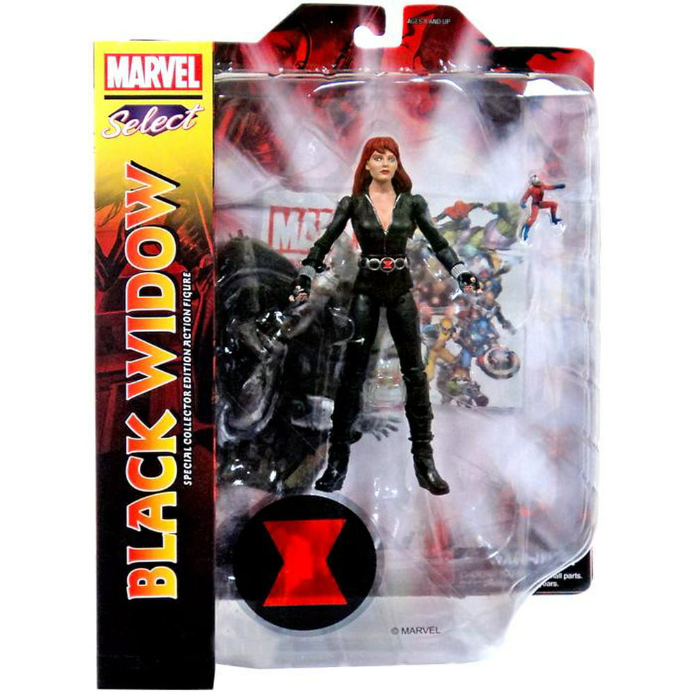 Marvel Select Black Widow Action Figure [Black Uniform