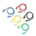 thumbnail image 3 of Testing Cable, Dual Ended  Clip Test  10mm Opening Brass Silicone  For Battery, 3 of 8