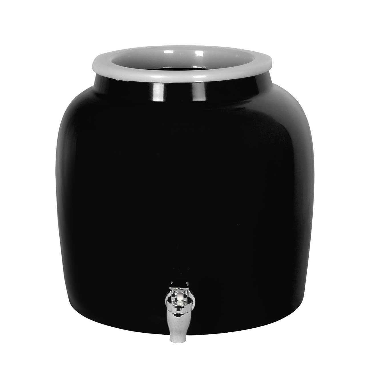 Black Tomlinson 1018855 Ceramic and Crock Water Dispenser Faucet 