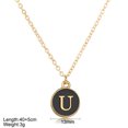 thumbnail image 3 of Collier pour Femmes Simple A à Z Pendentif Collier Charme Collier Clavicule, 3 of 6