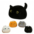thumbnail image 2 of Black Cat Plush, Cat Stuffed Animals Plushie with 4 Cute Babies Cat Plushies in Her Tummys, 2 of 4