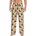 thumbnail image 1 of Fotbe Thanksgiving Pantalones de Pijama para Hombre, Pantalones de Dormir, Pantalones de Casa con Cintura Ajustable y Bolsillos-XX-Large, 1 of 6
