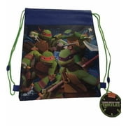 Teenage Mutant Ninja Turtles TMNT Drawstring Cinch Backpack Lightweight Bag