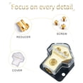 thumbnail image 3 of LEIGESAUDIO 0/2/4 Gauge in 4/8 Gauge AWG Out Amp Power Distribution Block for Car Audio Splitter-2 Way(2 Pack)), 3 of 5