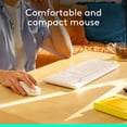 thumbnail image 4 of Logitech MK295 Silent Wireless Keyboard and Mouse Combo - Off-White, 4 of 9