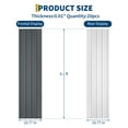 thumbnail image 3 of 20 Pcs Metal Roofing Panels, 6.1 Ft Corrugated Galvanized Steel Roofing Panels, Heavy Duty Metal Siding Panels with Screws for Pergola, Gazebo, Shed, Outdoor Storage, Chicken Coop, Patio,Garages, 3 of 8