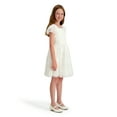 thumbnail image 2 of Kensie Girl Floral Soutache Mesh Short Sleeve Dress, Sizes 4-16, 2 of 3