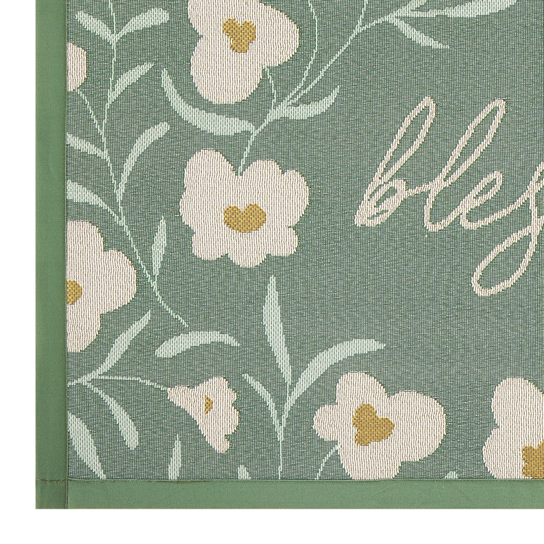 (2 pack) Mainstays Blessed Indoor Kitchen Rug - 20" x 30" - 65% Polypropylene/ 35% Polyester - Green