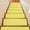 White Yellow, variant on Stair Treads Non Slip Indoor for Wooden Steps, Yellow Moire 15 Pcs Stair Mats for Kids Elders Dogs, 8 x 30 Inch Water Ripple Stripe Farmhouse Carpet Treads Runner Rugs for Staircase