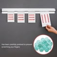 thumbnail image 4 of Slide Check Rack, Easy Taking 60cm Length Slide Ticket Rack Aluminium Alloy Durable  For Restaurant, 4 of 8
