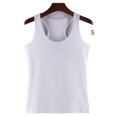 thumbnail image 4 of Minnieouse Chaleco de algodón para mujer, ropa recortada de moda de punto, camiseta transpirable fresca, camisas de fondo exterior de primavera, Prendas para la parte del cuerpo Beige S Minnieouse AP010463-07B, 4 of 6