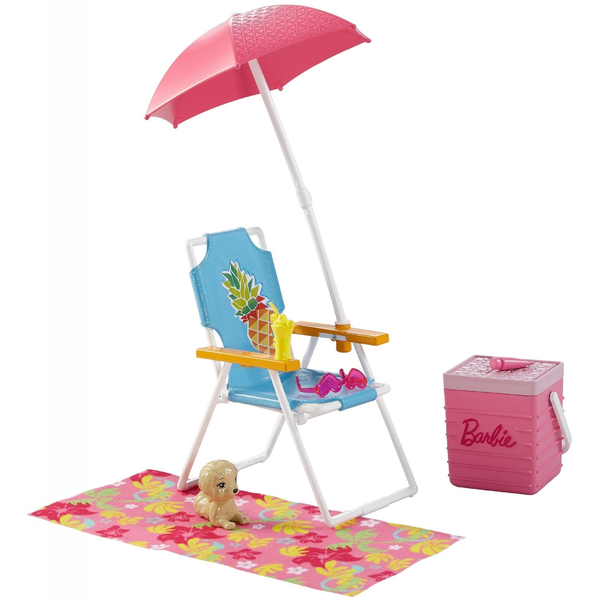 barbie bbq set