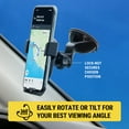 thumbnail image 5 of Scosche GHVWD-SP Gravity Drop 3-in-1 Adjustable Rotating Suction Cup/Vent Dash Mount Black, 5 of 7