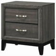 thumbnail image 2 of Stonecroft Furniture Sunset Avenue 4-Piece Traditional Wood Queen Bedroom Set, Gray, 2 of 5