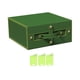 thumbnail image 3 of Caja organizadora portátil para tarjetas coleccionables. verde amarillo, 3 of 7